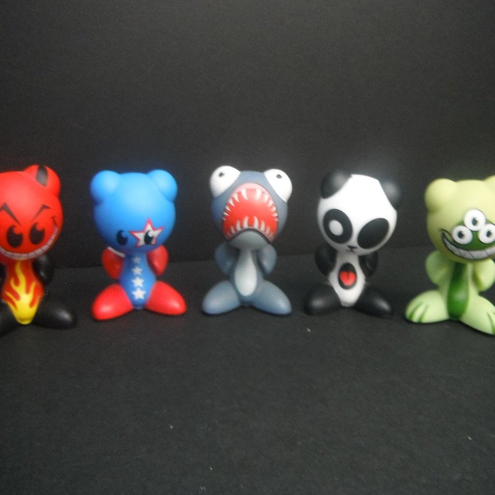 5 Mattel P.C, U.B. Funkeys